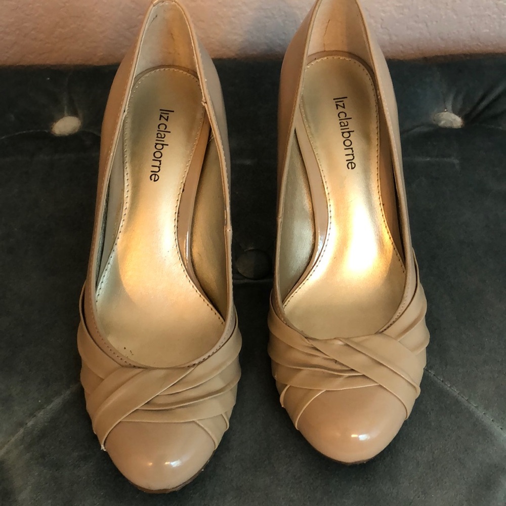 Liz Claiborne Nude Heels